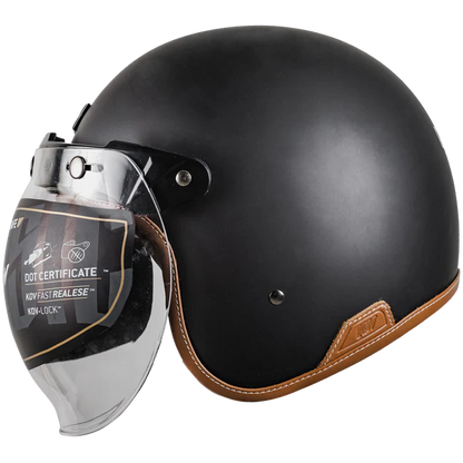 CASCO CLASSIC NEGRO MATE