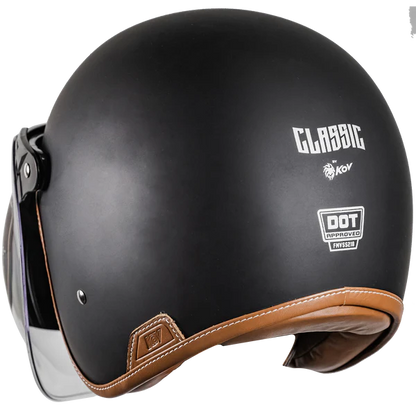 CASCO CLASSIC NEGRO MATE