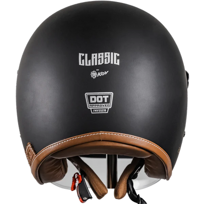 CASCO CLASSIC NEGRO MATE