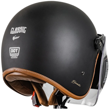CASCO CLASSIC NEGRO MATE