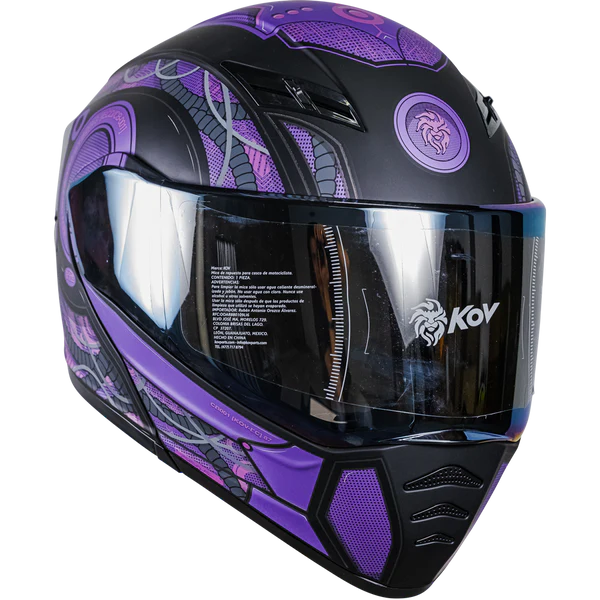 CASCO ESTELAR CYBORG MORADO