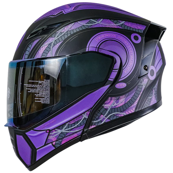 CASCO ESTELAR CYBORG MORADO