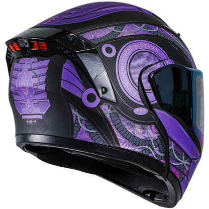 CASCO ESTELAR CYBORG MORADO