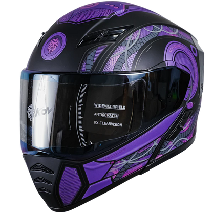 CASCO ESTELAR CYBORG MORADO