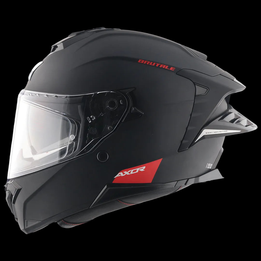 CASCO BRUTALE NEGRO SOLIDO