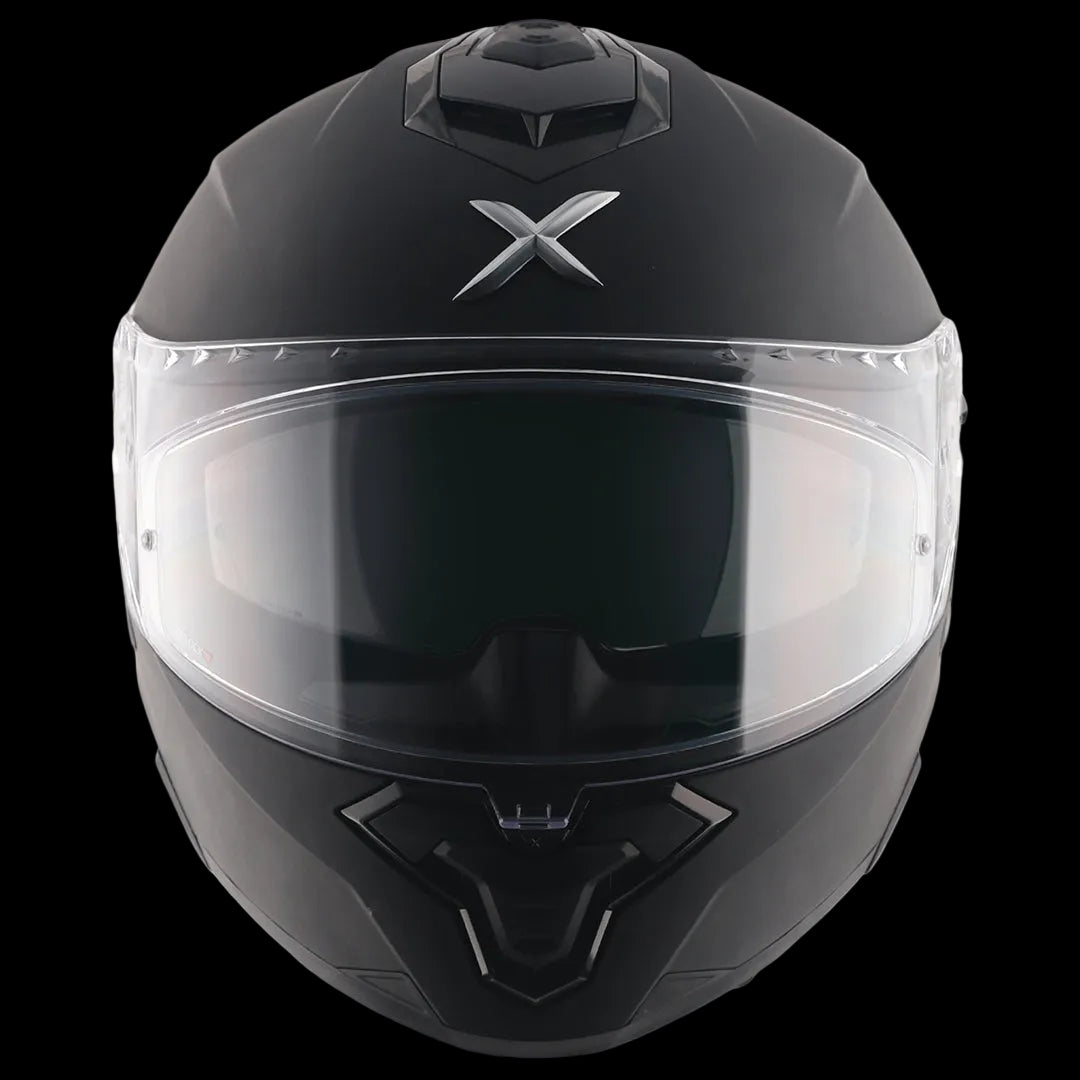 CASCO BRUTALE NEGRO SOLIDO