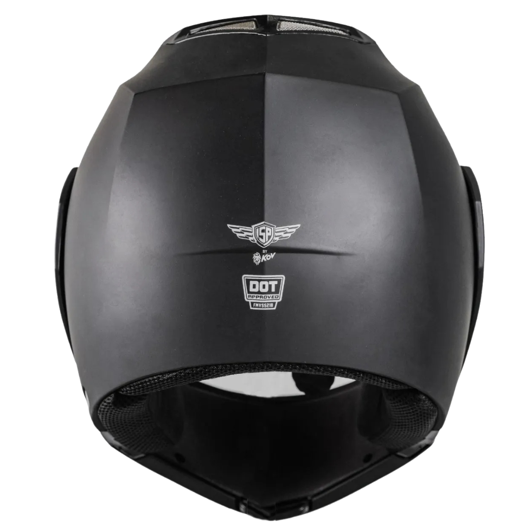 ISP CASCO RAW SOLIDO NEGRO MATE