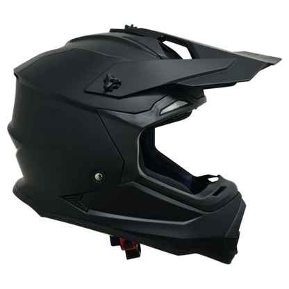 CASCO HUNTER SOLIDO NEGRO MATE