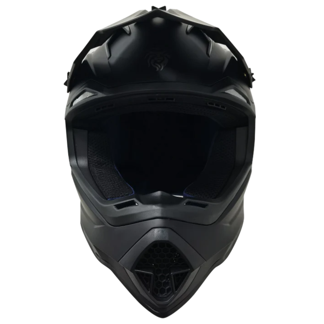 CASCO HUNTER SOLIDO NEGRO MATE