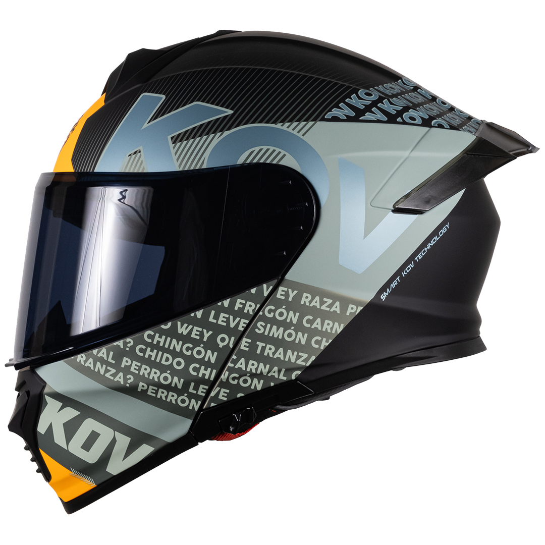 CASCO THUNDER FLOW VERDE-GRIS 3