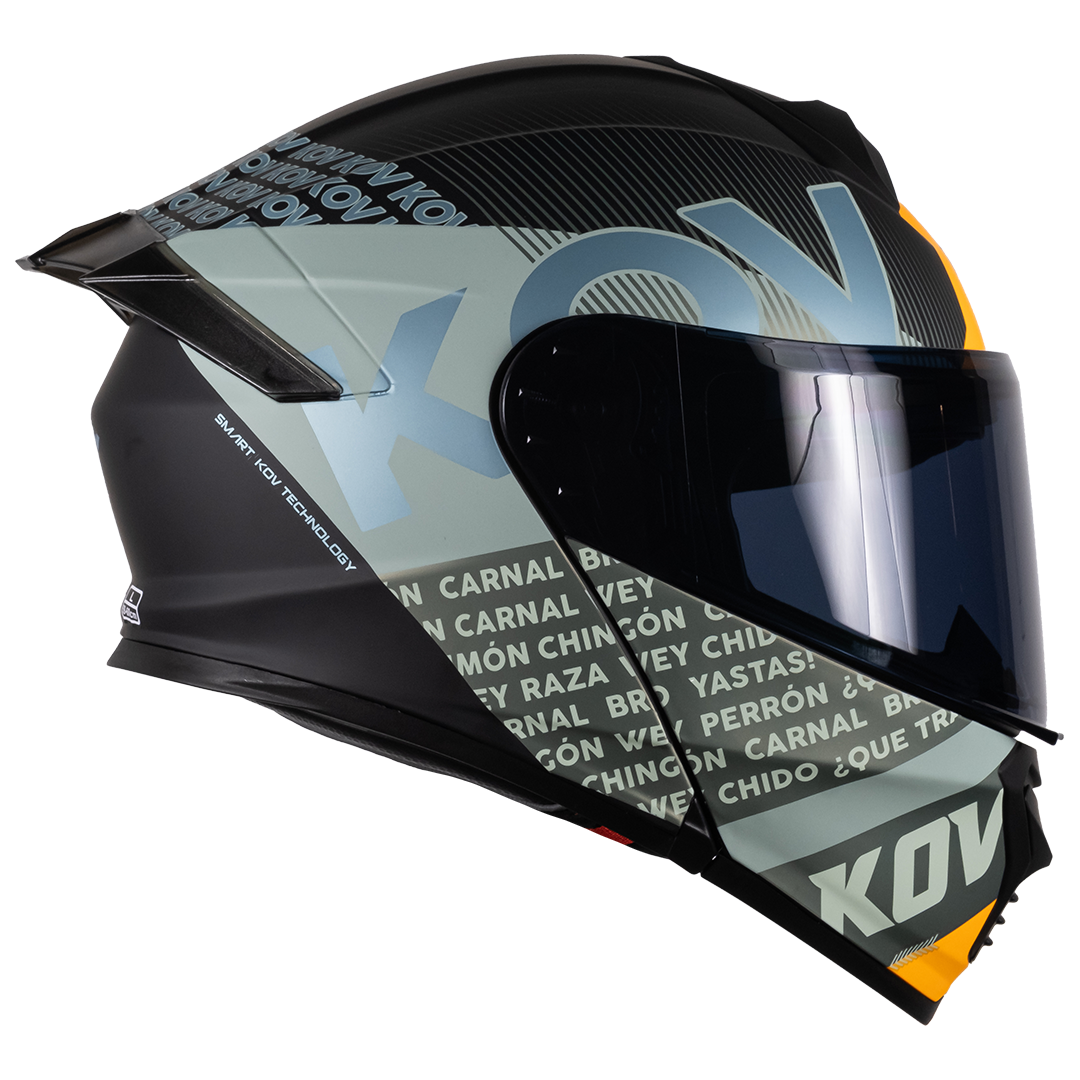 CASCO THUNDER FLOW VERDE-GRIS 1