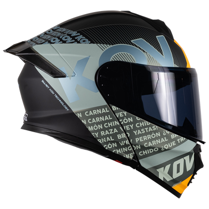 CASCO THUNDER FLOW VERDE-GRIS 1