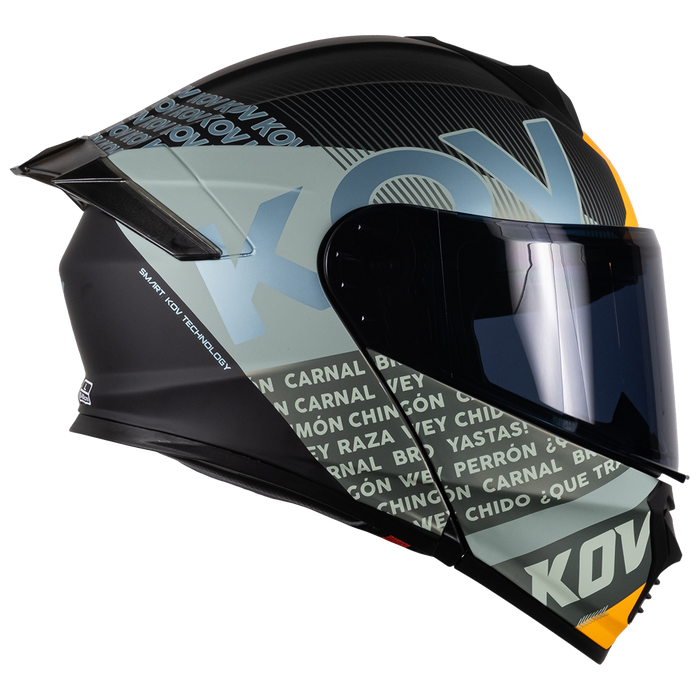 CASCO THUNDER FLOW VERDE-GRIS 1