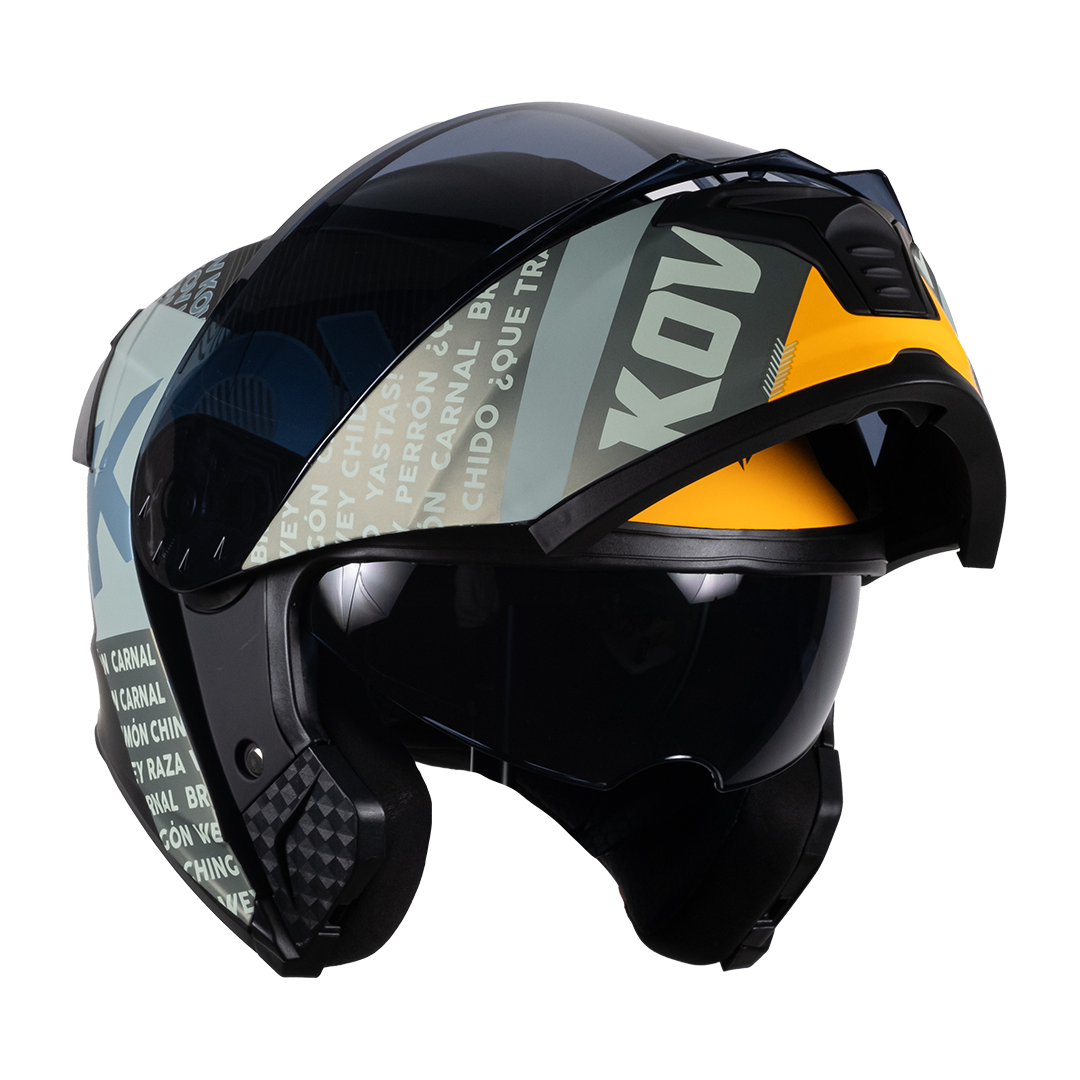 CASCO THUNDER FLOW VERDE-GRIS 5