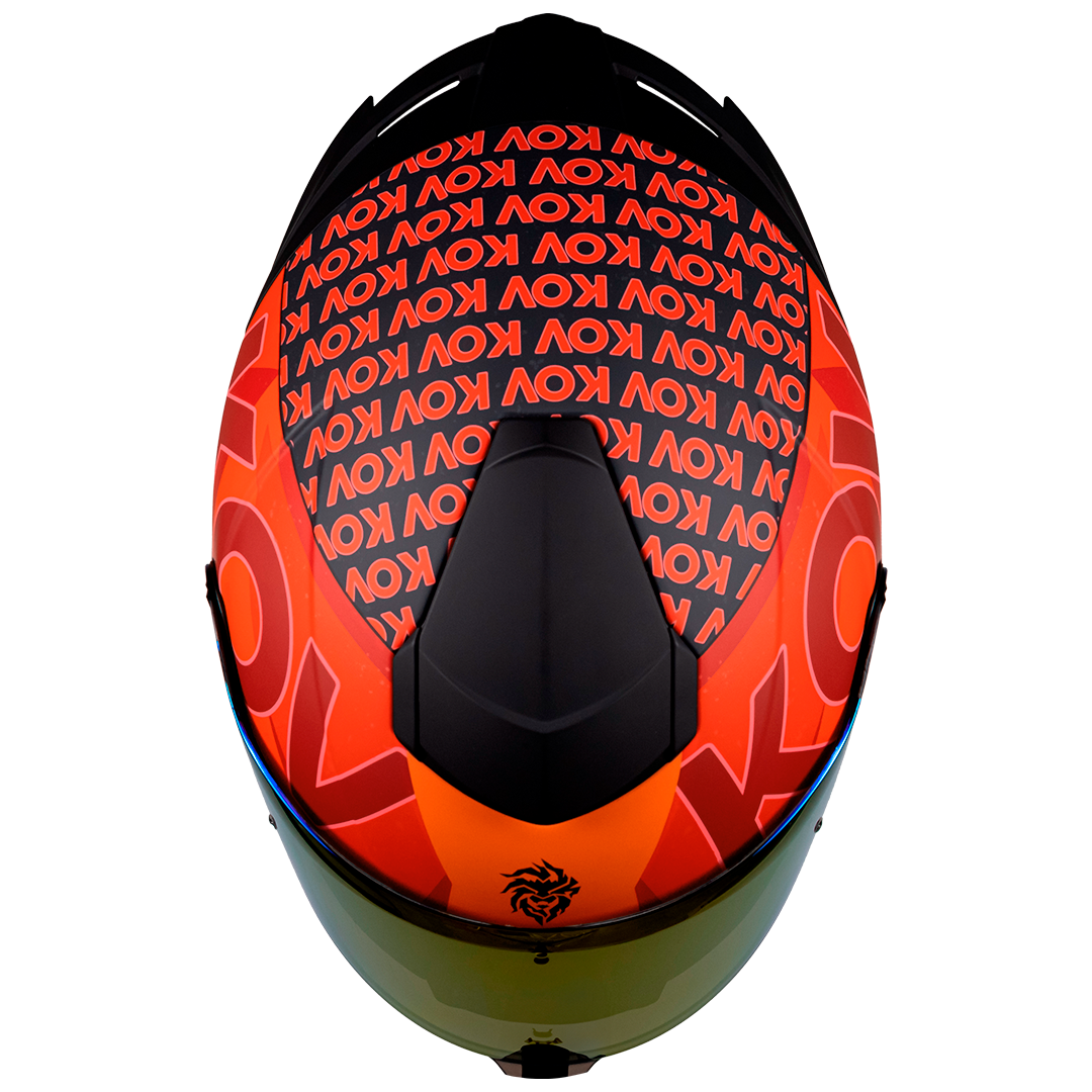 CASCO BUSTER FLOW ROJO Cascos KOV + de motociclista