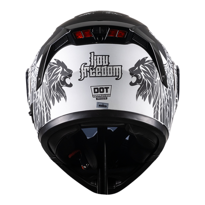 CASCO ESTELAR FREEDOM CON LUZ LED Cascos KOV + de motociclista