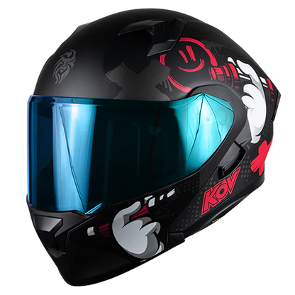 CASCO FURIA TAGGER ROJO