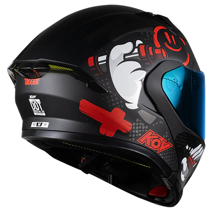 CASCO FURIA TAGGER ROJO