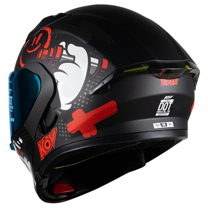 CASCO FURIA TAGGER ROJO