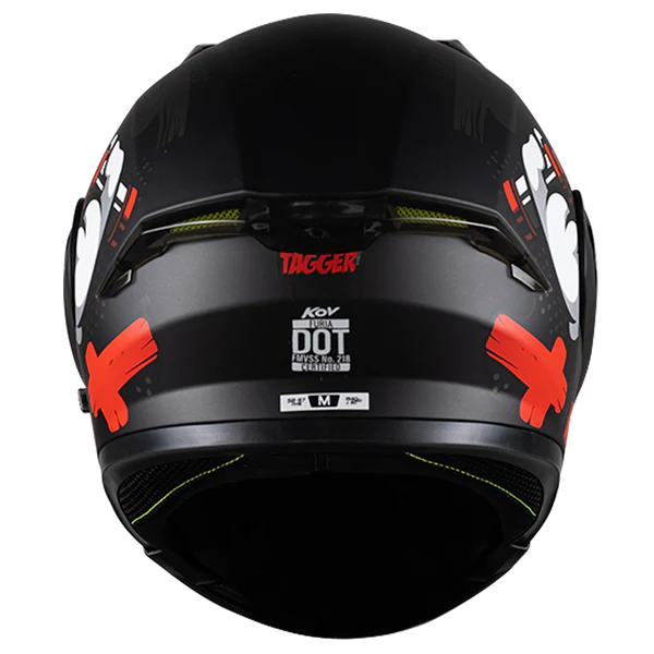 CASCO FURIA TAGGER ROJO