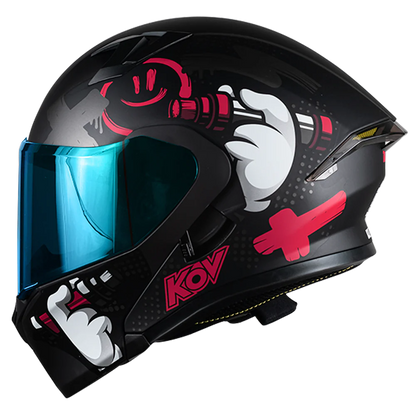 CASCO FURIA TAGGER ROJO