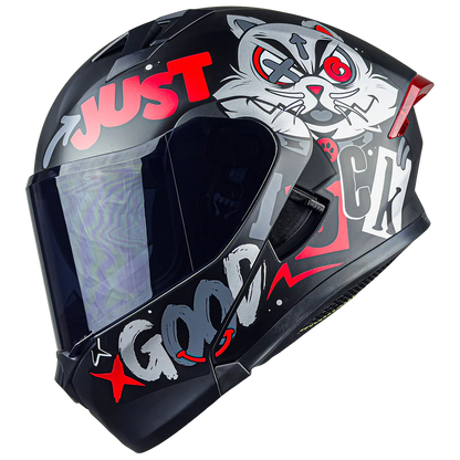 CASCO FURIA KIT N BUN ROJO
