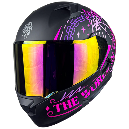 CASCO FURIA NAS ROSA