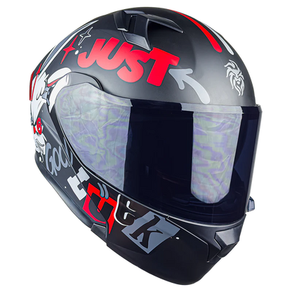 CASCO FURIA KIT N BUN ROJO