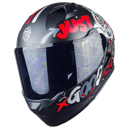 CASCO FURIA KIT N BUN ROJO