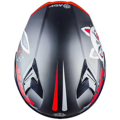 CASCO FURIA KIT N BUN ROJO
