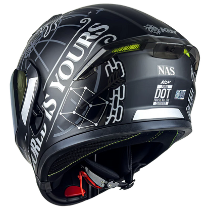 CASCO FURIA NAS NEGRO