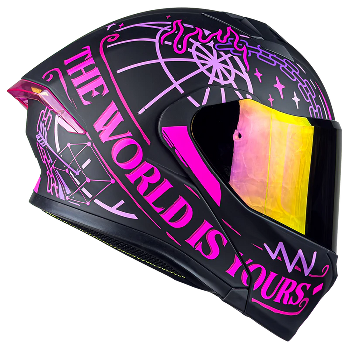 CASCO FURIA NAS ROSA