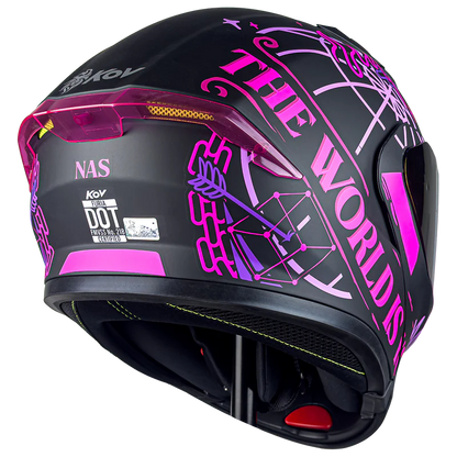 CASCO FURIA NAS ROSA