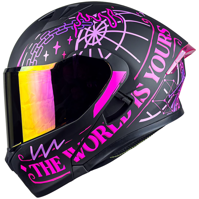 CASCO FURIA NAS ROSA