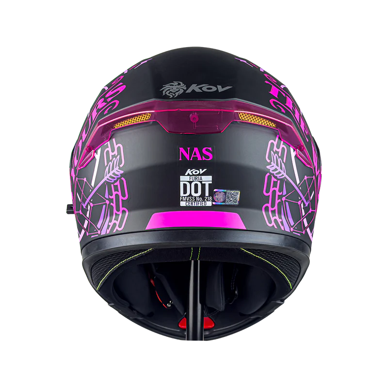 CASCO FURIA NAS ROSA