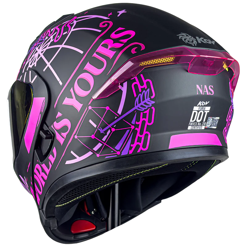 CASCO FURIA NAS ROSA