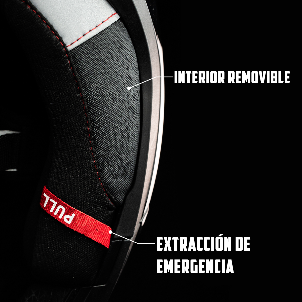 CASCO ALPHA NEGRO GLOSSY 12