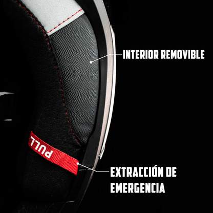 CASCO ALPHA NEGRO GLOSSY 12