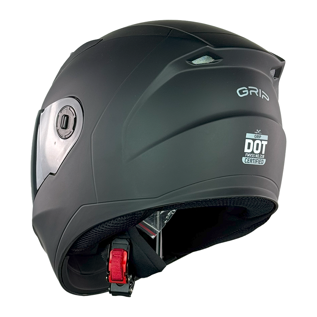 XBULL CASCO GRIP NEGRO MATE