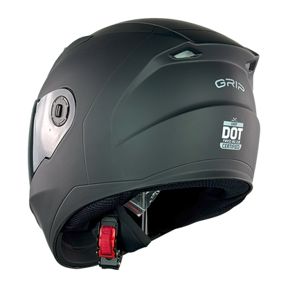 XBULL CASCO GRIP NEGRO MATE