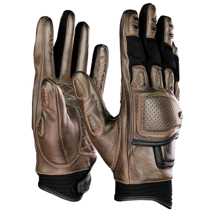 GUANTE KOV PIEL RACER CAFE Guantes KOV + de motociclista