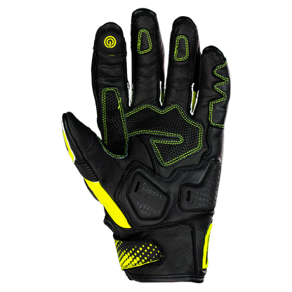 GUANTE KOV PIEL ROSS VERDE NEON T Guantes KOV + de motociclista