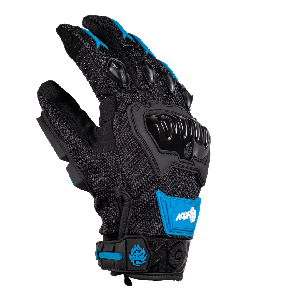 GUANTE KOV DELTA NEGRO / AZUL