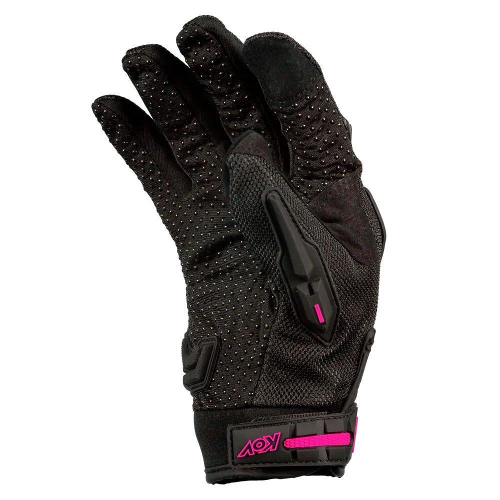 GUANTE KOV DELTA NEGRO / ROSA