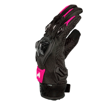 GUANTE KOV DELTA NEGRO / ROSA