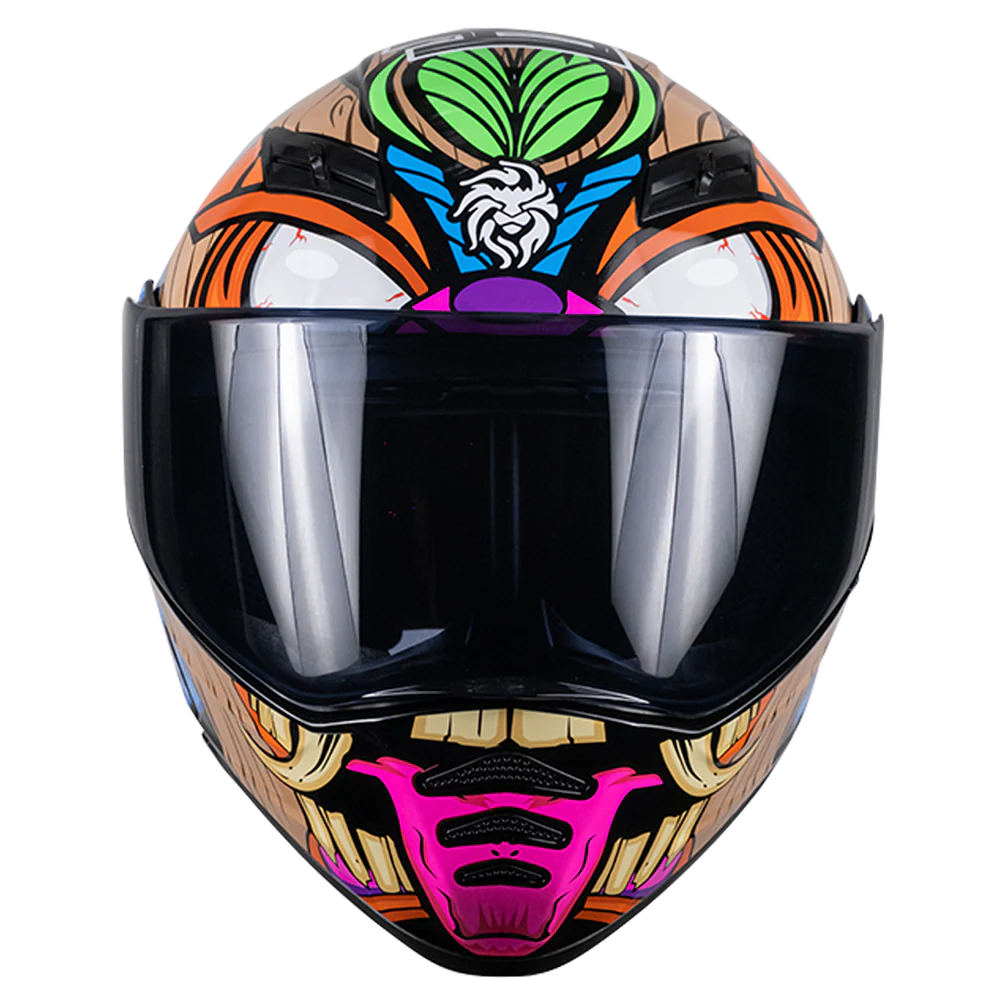 CASCO ESTELAR HAKA CON LUZ LED
