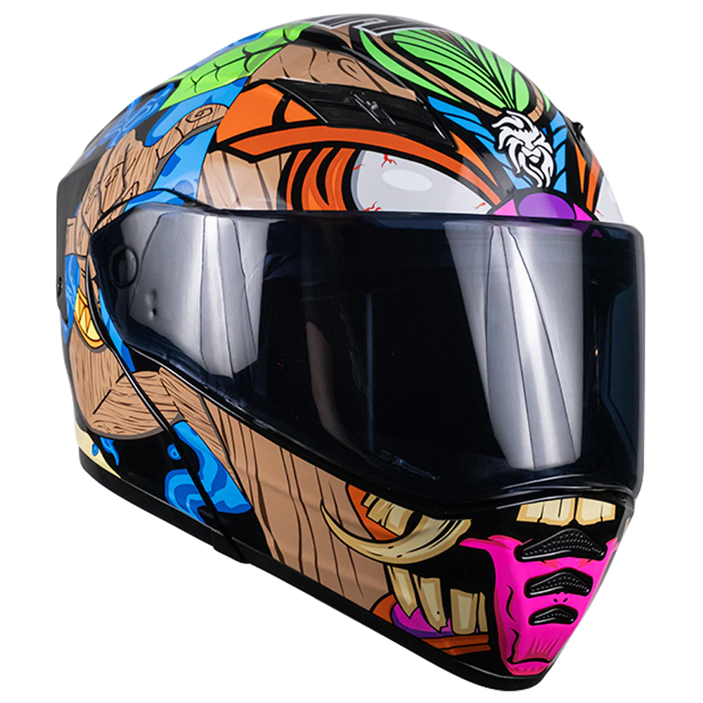 CASCO ESTELAR HAKA CON LUZ LED