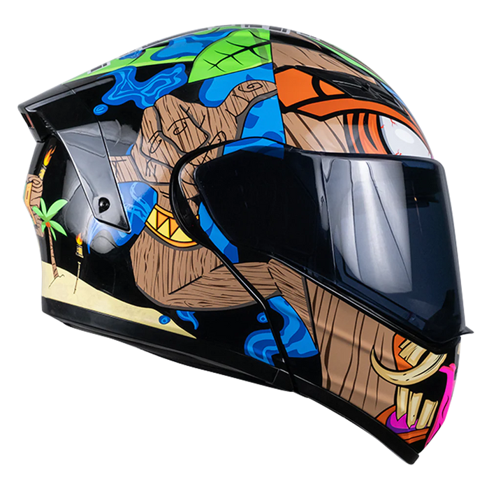 CASCO ESTELAR HAKA CON LUZ LED