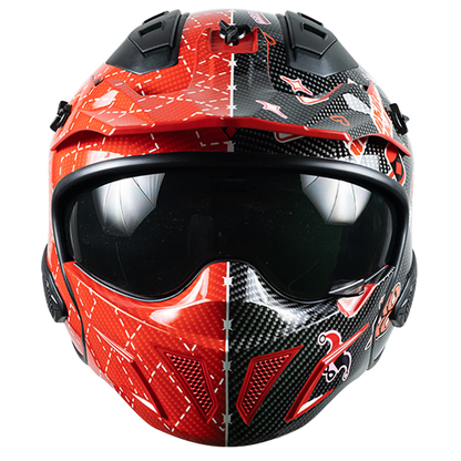 DC CASCO ROCK-O HARLEY QUINN ROJO