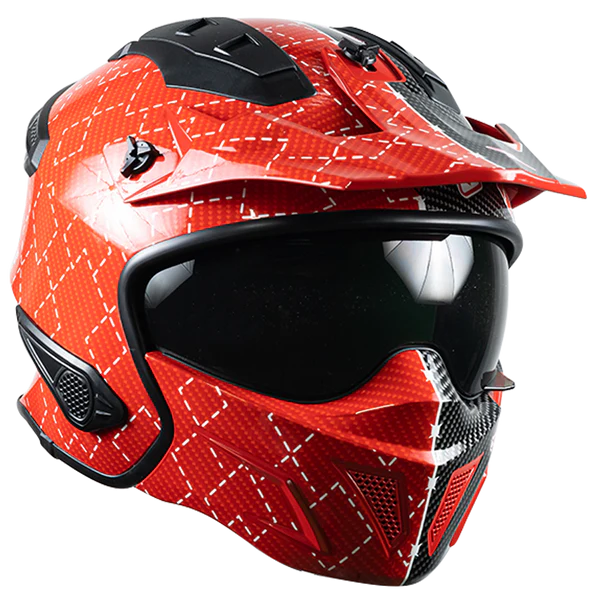 DC CASCO ROCK-O HARLEY QUINN ROJO